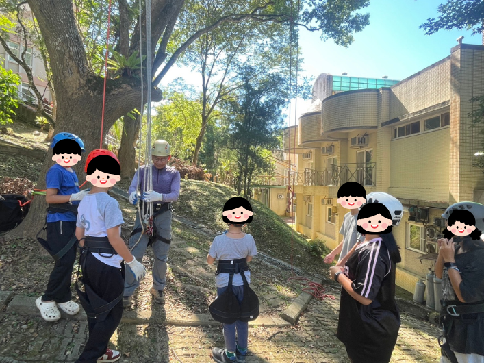 教練專業指導繩索綁法