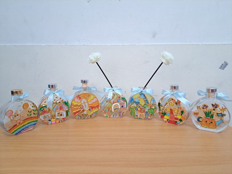療癒手作──繪畫芳香玻璃瓶